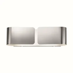 Luminaires Ideallux Applique murale Ideal Lux CLIP Chrome, 2 lumières
