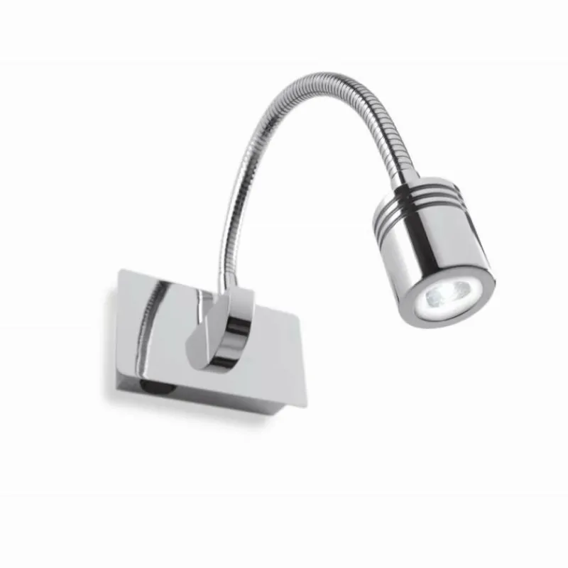 Luminaires Ideallux Applique murale Ideal Lux DYNAMO LED Chrome, 1 lumière* Éclairage Led