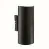 Luminaires Ideallux Applique murale Ideal Lux HOT Noir, 2 lumières* Appliques