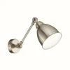 Luminaires Ideallux Applique murale Ideal Lux NEWTON Nickel mat, 1 lumière* Appliques
