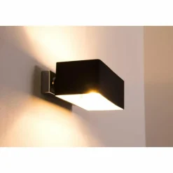 Luminaires Ideallux Applique murale Ideallux BOX AP2 Noir, 2 lumières