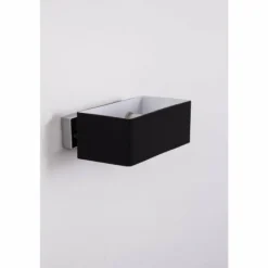 Luminaires Ideallux Applique murale Ideallux BOX AP2 Noir, 2 lumières