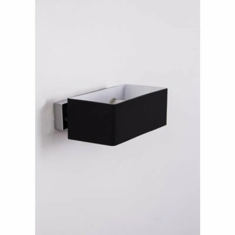 Luminaires Ideallux Applique murale Ideallux BOX AP2 Noir, 2 lumières