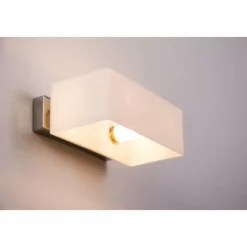 Luminaires Ideallux Applique murale Ideallux BOX AP2 Chrome, 2 lumières