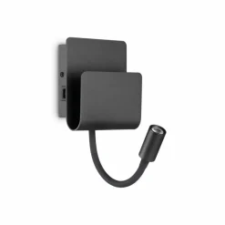 Luminaires Ideallux Applique murale Ideallux PROBE LED Noir, 1 lumière* Éclairage Led