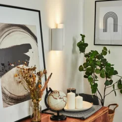 hofstein Applique murale Ililai Blanc, 4 lumières* Appliques