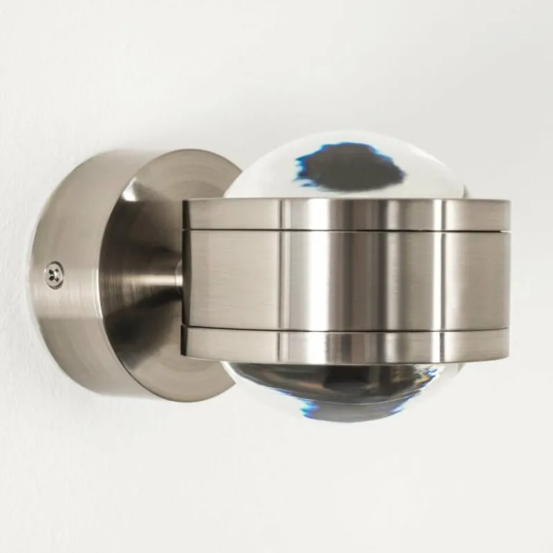 hofstein Applique murale INDORE LED Nickel mat, 2 lumières