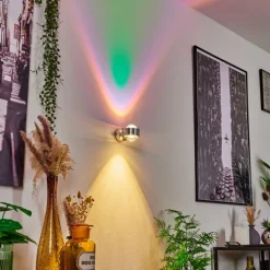 hofstein Applique murale Indore LED Aluminium, 2 lumières