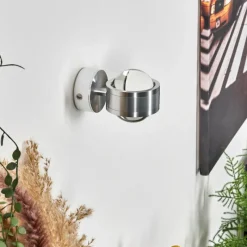 hofstein Applique murale Indore LED Aluminium, 2 lumières