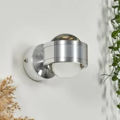 hofstein Applique murale Indore LED Aluminium, 2 lumières