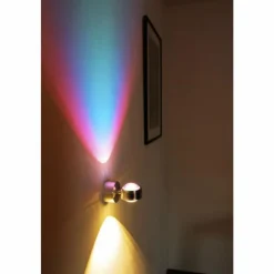hofstein Applique murale Indore LED Aluminium, 2 lumières