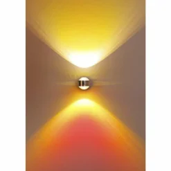 hofstein Applique murale Indore LED Aluminium, 2 lumières