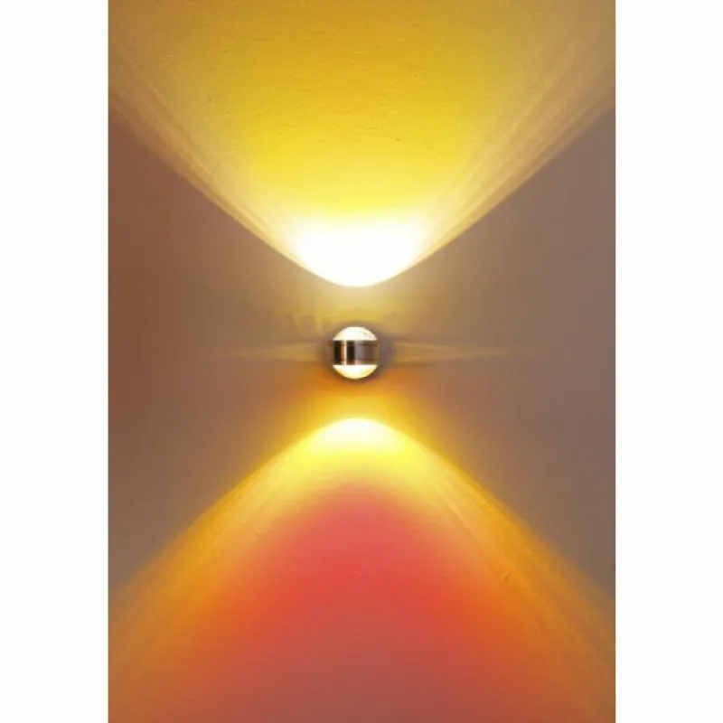 hofstein Applique murale Indore LED Aluminium, 2 lumières