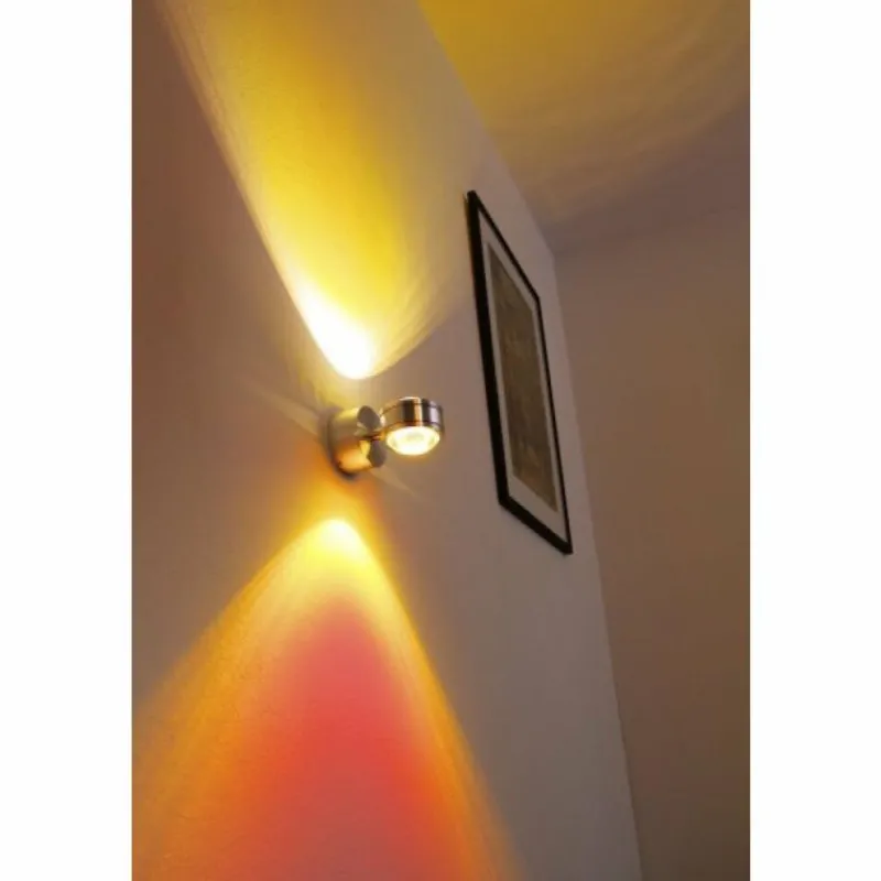 hofstein Applique murale Indore LED Aluminium, 2 lumières