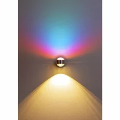 hofstein Applique murale Indore LED Aluminium, 2 lumières