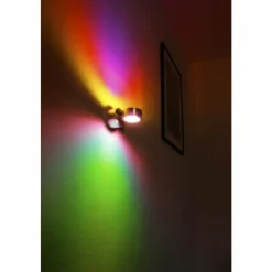 hofstein Applique murale Indore LED Aluminium, 2 lumières