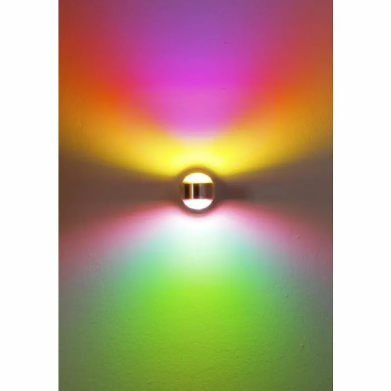 hofstein Applique murale Indore LED Aluminium, 2 lumières