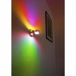 hofstein Applique murale Indore LED Aluminium, 2 lumières