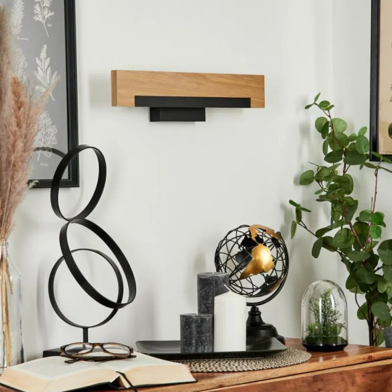 hofstein Applique murale Inzino LED Écru, Noir, 1 lumière