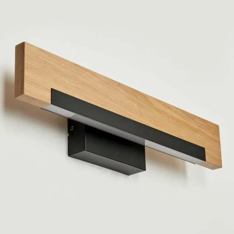 hofstein Applique murale Inzino LED Écru, Noir, 1 lumière