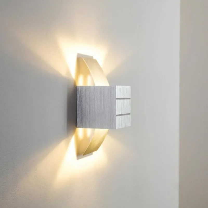 hofstein Applique murale Istanbul Acier inoxydable, 1 lumière