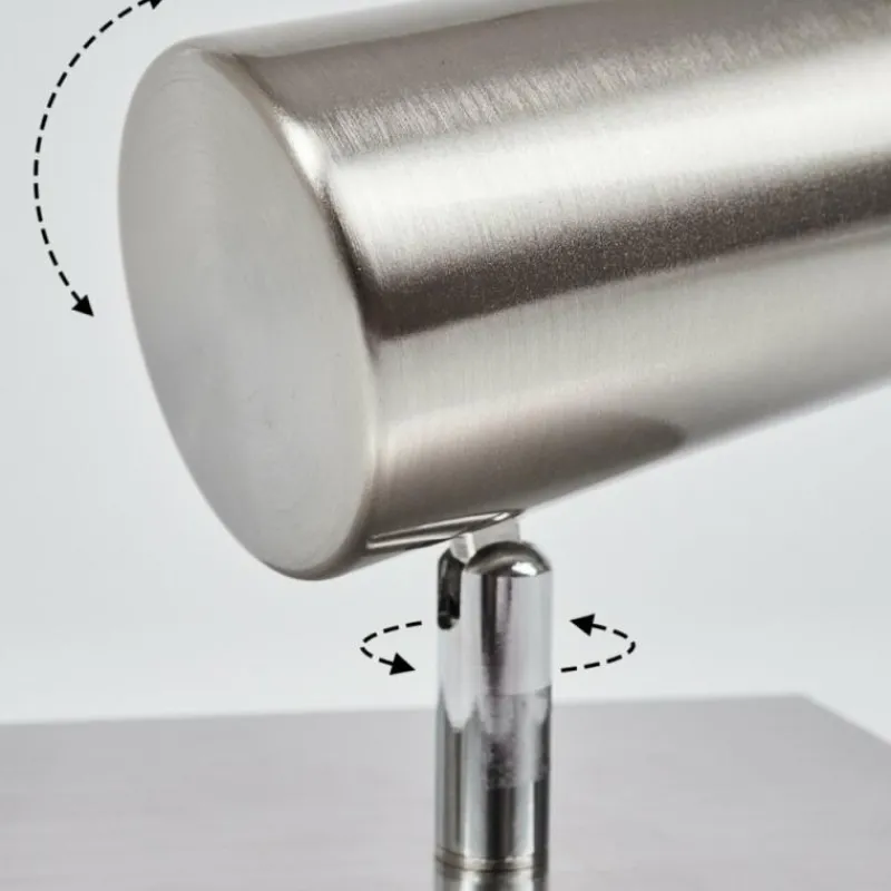 hofstein Applique murale Javel Chrome, Nickel mat, 1 lumière