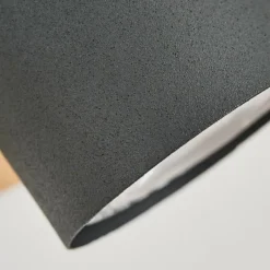 Lampes En Bois-hofstein Applique murale Javel Gris, Couleur bois, Noir, 1 lumière