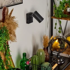 hofstein Applique murale Javel Noir, 1 lumière