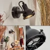 hofstein Applique murale Jonsered LED Noir, 1 lumière