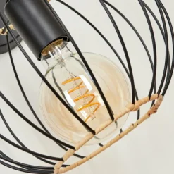 Lampes Industrielles-hofstein Applique murale Journy Noir, 1 lumière