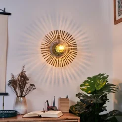 Lampes Art Déco-hofstein Applique murale Julie Or, Noir, 1 lumière