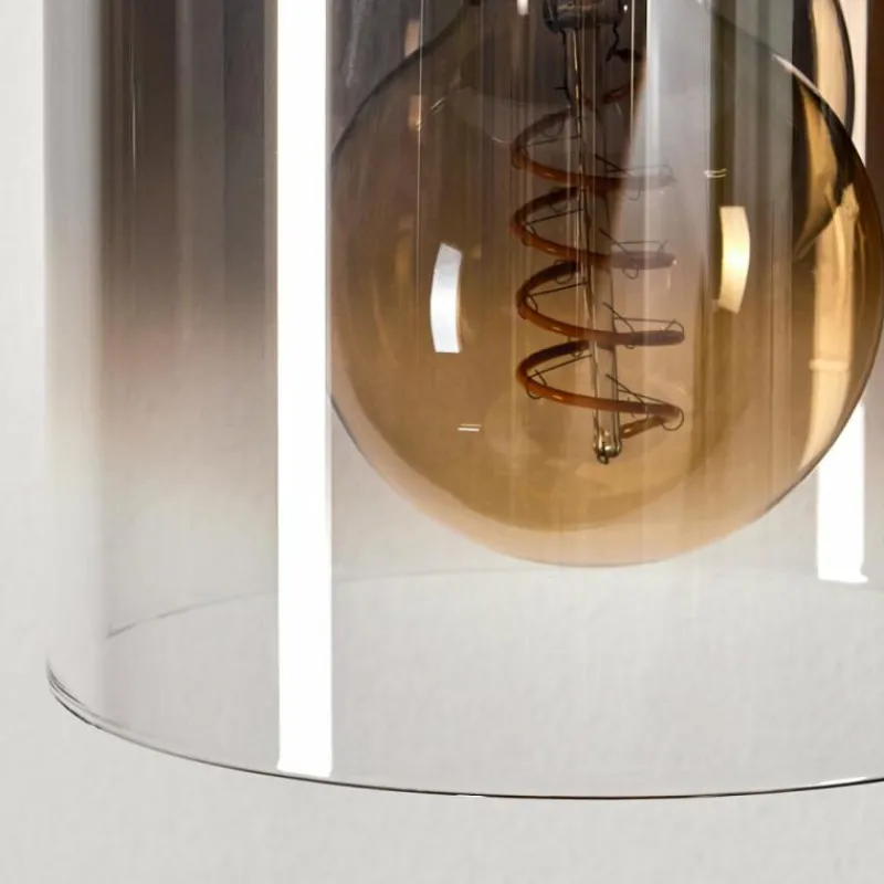 Suspension Verre Fumé-hofstein Applique murale Kalsborg Noir, 1 lumière