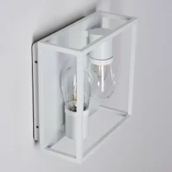 hofstein Applique murale Karlsborg Blanc, 2 lumières