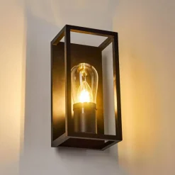 hofstein Applique murale Karlsborg Noir, 1 lumière