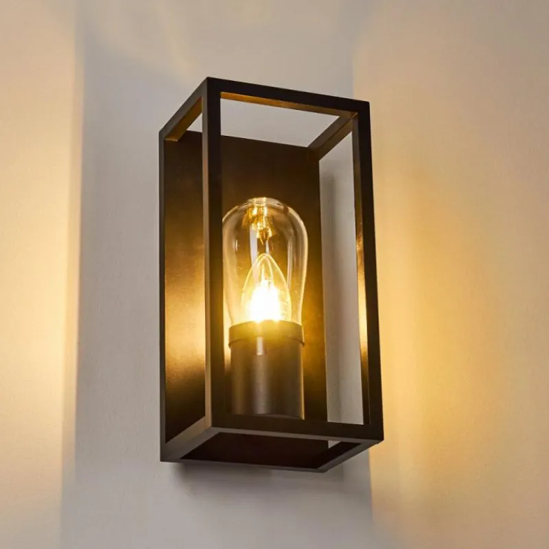 hofstein Applique murale Karlsborg Noir, 1 lumière