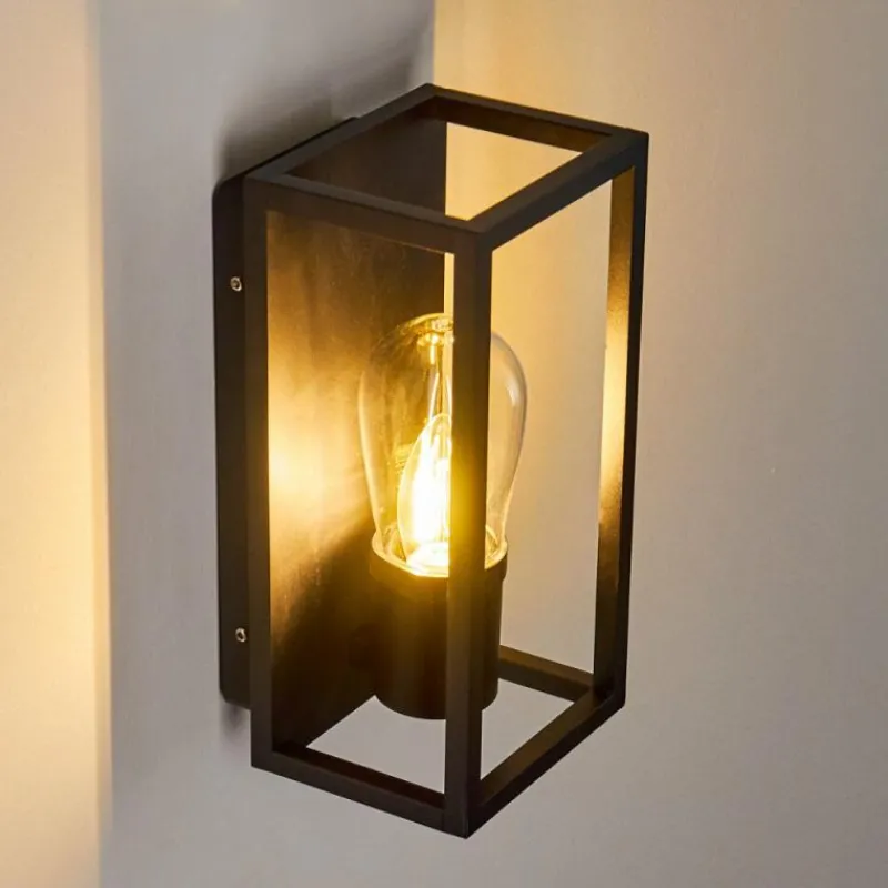 hofstein Applique murale Karlsborg Noir, 1 lumière