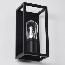 hofstein Applique murale Karlsborg Noir, 1 lumière