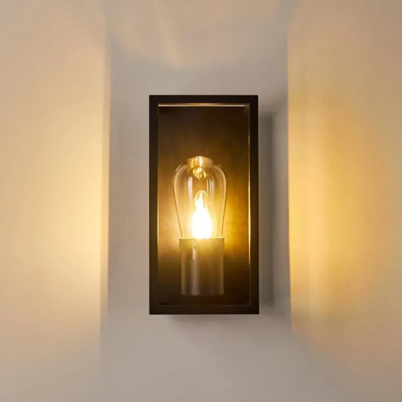 hofstein Applique murale Karlsborg Noir, 1 lumière