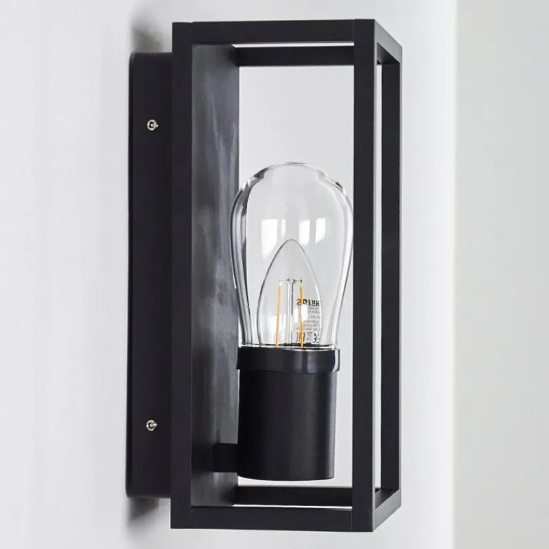 hofstein Applique murale Karlsborg Noir, 1 lumière