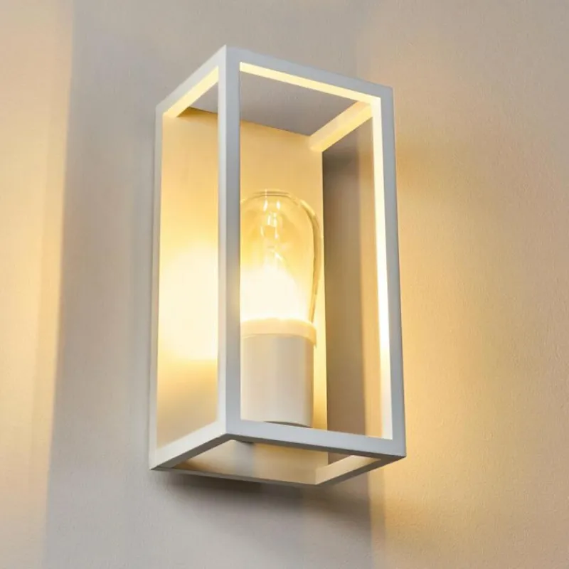 hofstein Applique murale Karlsborg Blanc, 1 lumière