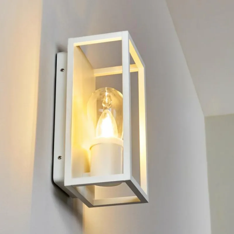 hofstein Applique murale Karlsborg Blanc, 1 lumière