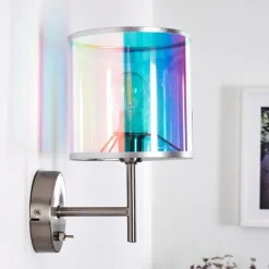 hofstein Applique murale Kaunas Nickel mat, 1 lumière