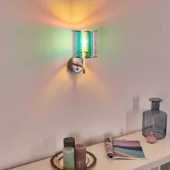 hofstein Applique murale Kaunas Nickel mat, 1 lumière