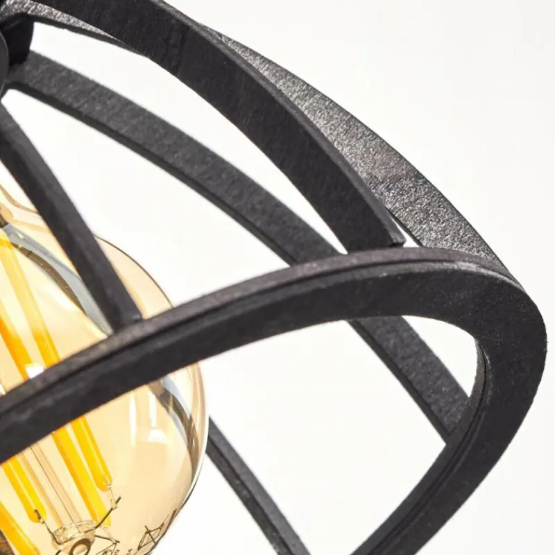 Lampes Industrielles-hofstein Applique murale Kaurila Noir, 1 lumière