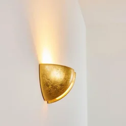 Lampe Turque-hofstein Applique murale Kawasaki Or, 1 lumière