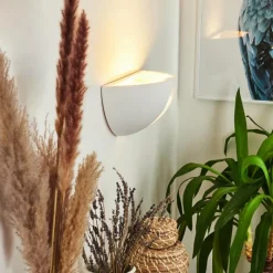 hofstein Applique murale Kawasaki Blanc, 1 lumière* Appliques