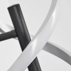 hofstein Applique murale Khovet LED Noir, 1 lumière