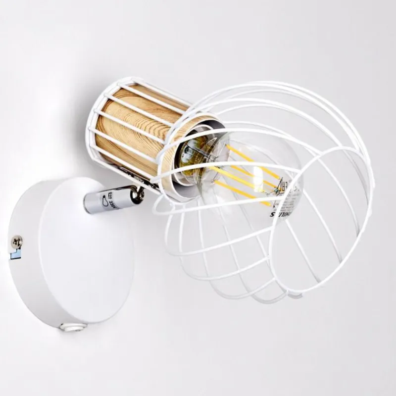 hofstein Applique murale Koler Blanc, 1 lumière