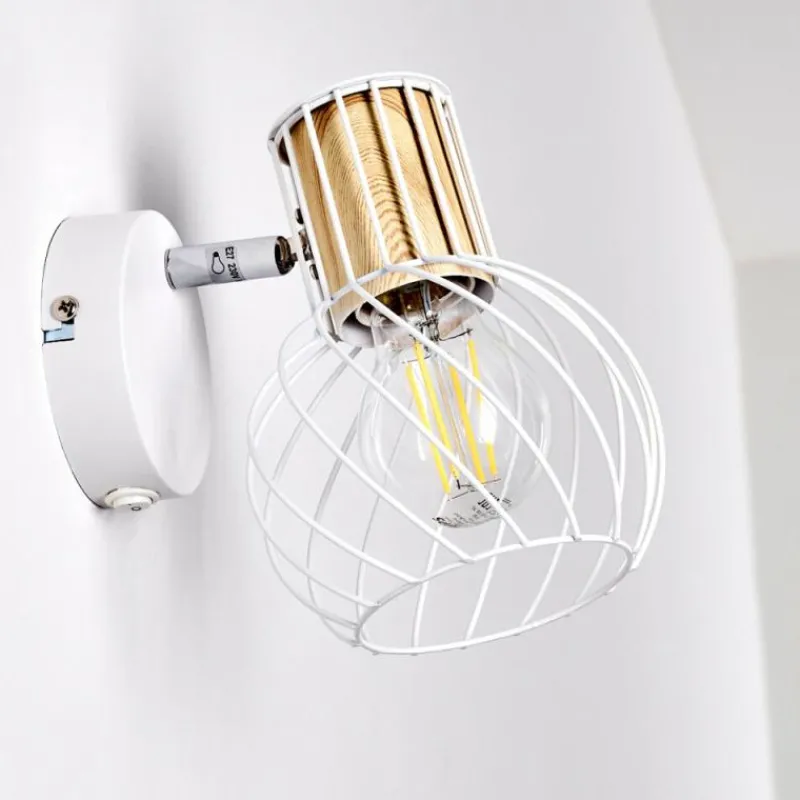 hofstein Applique murale Koler Blanc, 1 lumière