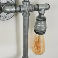 Lampes Industrielles-hofstein Applique murale Kolyma Gris, 3 lumières